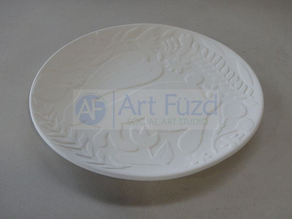 Blossoming Bunny Plate ~ 9.25 in. dia. x 1 in. high