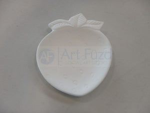 Small Strawberry Dish ~ 5 x 4 x 0.75 in. high