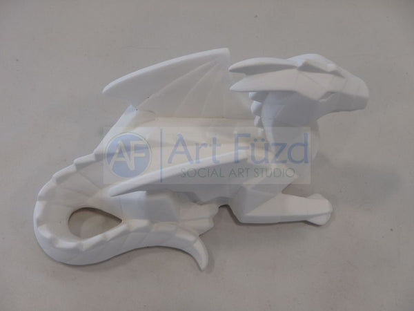 Faceted Dragon Figurine ~ 10.5 x 6 x 6.25