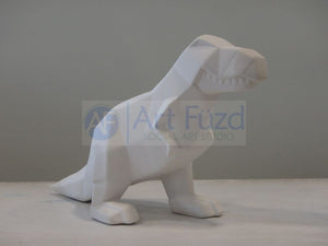 Faceted T-Rex Figurine ~ 10.25 x 4.5 x 6.5