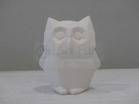 Owl Facet-ini Figurine ~ 3.5 x 3.5 x 4.5