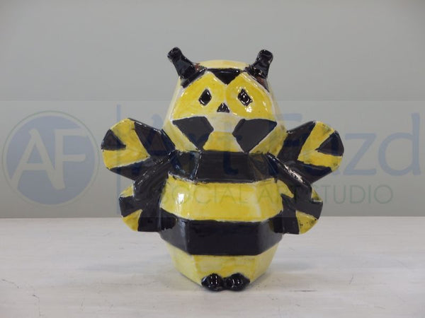 Bumble Bee Facet-ini Figurine ~ 5 x 2.75 x 4.75