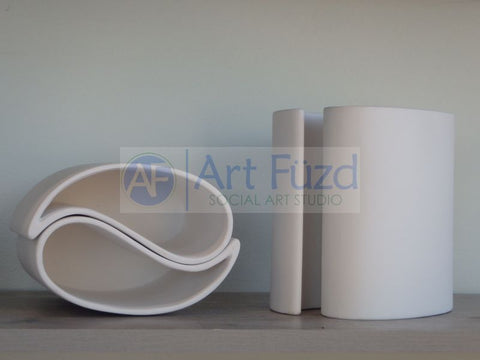 Harmony Vase Set (2 Pieces) ~ 6.25 x 3 x 6.5