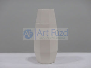 Large Faceted Vase ~ 4.5 x 10