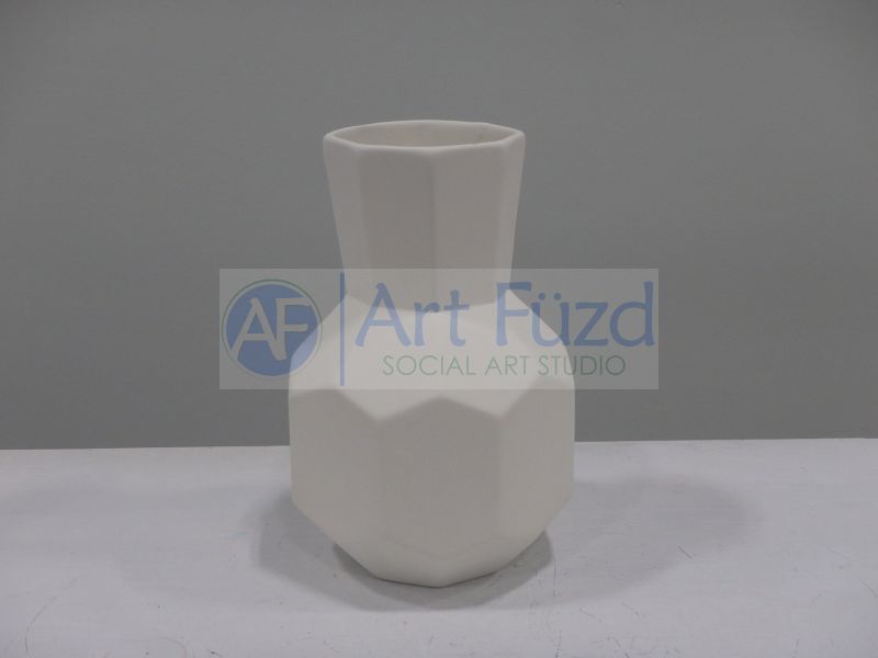 Faceted Bud Vase ~ 4 x 6