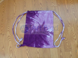 Tie Dye Sport Bag - Spiral Purple