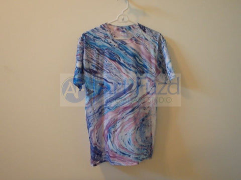 Short Sleeve Tie Dye T-Shirt - Marble 10