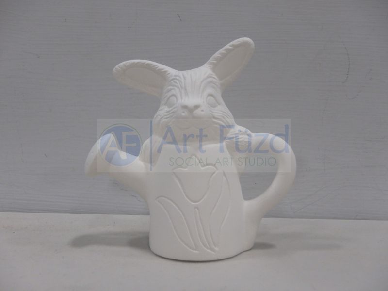 Small Bunny Inside Watering Pitcher