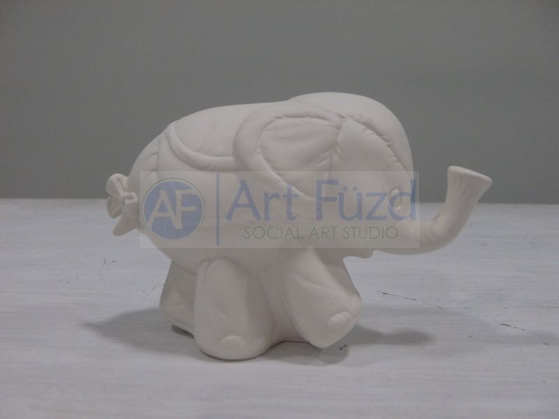Small Softee Elephant with Bow on Tail