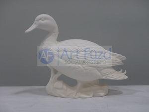 Medium Ornate Duck Figurine ~ 7.25 x 3 x 6
