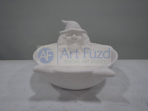 Witch Bowl ~ 6.5 in. dia. x 4.25 in. high