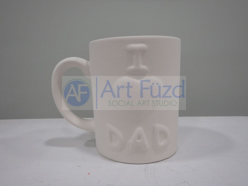 I Love You Dad Mug ~ 3.25 dia. x 4