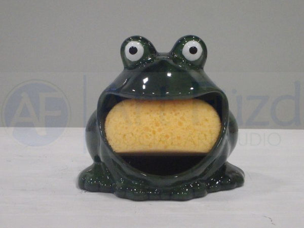 Frog Scrubbie Holder ~ 4.75 x 4.25