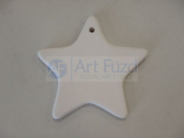Flat Star Holiday Ornament ~ 3.25 x 3.5