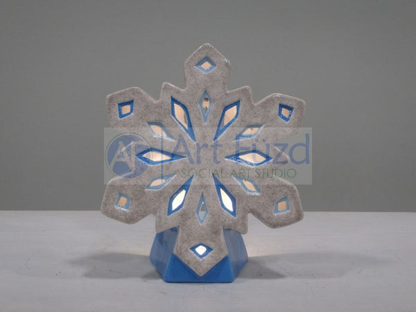 Snowflake Lantern ~ 6 x 6.75