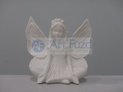 Lotus Fairy Figurine ~ 6 in. tall