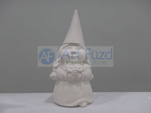Garden Woman Gnome Figurine ~ 12.5 x 6