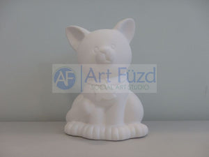 Large Cat Biggy Bank, includes Stopper ~ 6.25 x 9.25