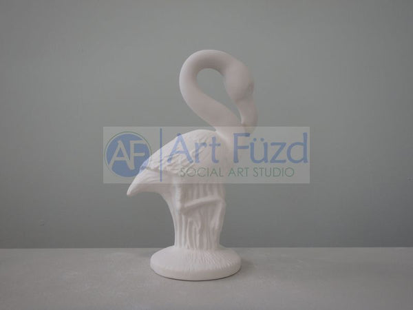 Large Décor Flamingo Figurine ~ 4.75 x 8.25