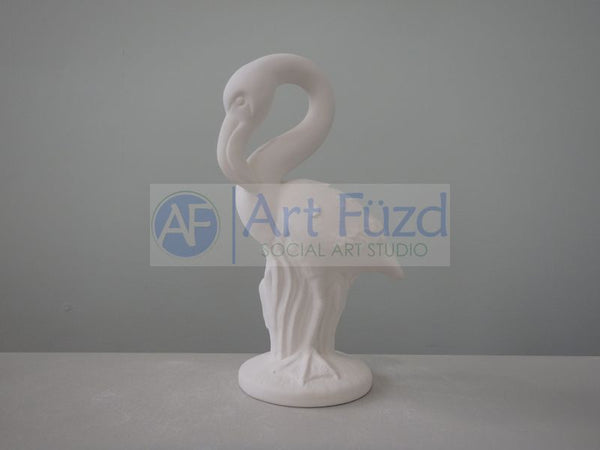 Large Décor Flamingo Figurine ~ 4.75 x 8.25