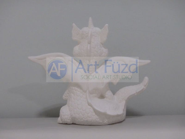 Medium Standing Goofy Stanley Magical Dragon Figurine ~ 8.25 x 3.5 x 7.25