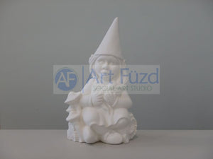 Twinkle Woman Sitting Garden Gnome Figurine ~ 8.5 x 5.5 x 14.5