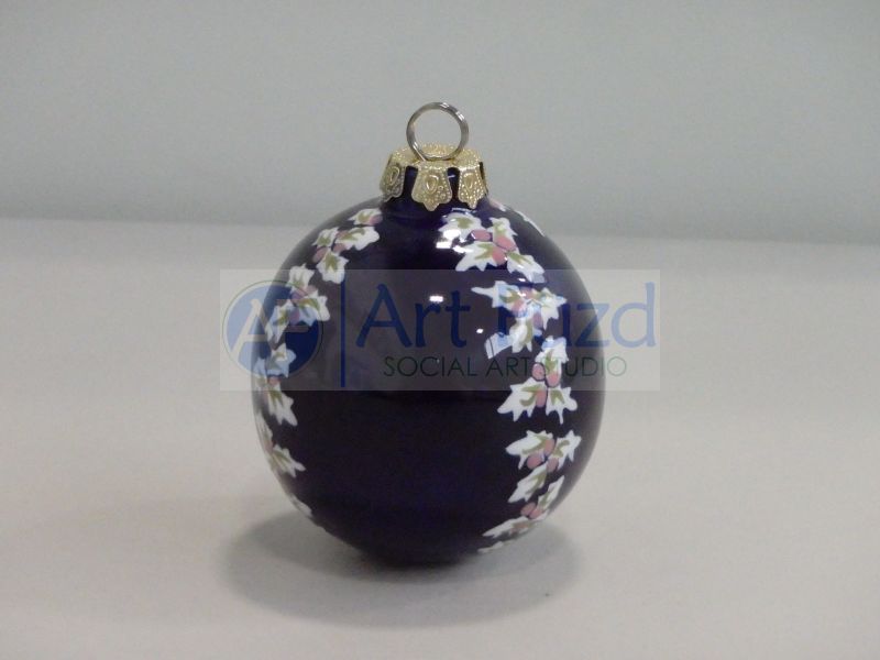 Small Round Holiday Ornament (6 Designs) ~ 2 x 2