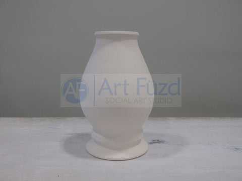 Medium Pedestal Style Tulip Bulb Vase