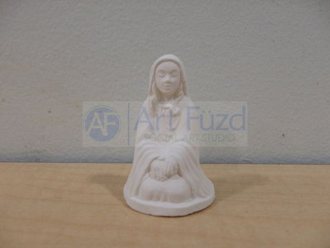 Small Biblical Figure - Woman Kneeling with Hands Clasped