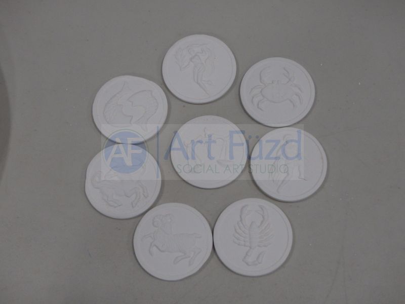 Miniature Zodiac Coin Bisquie (12 Designs)