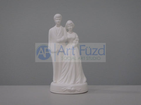 Formal Dress Bride and Groom Figurine ~ 3.25 x 2.5 x 6.25