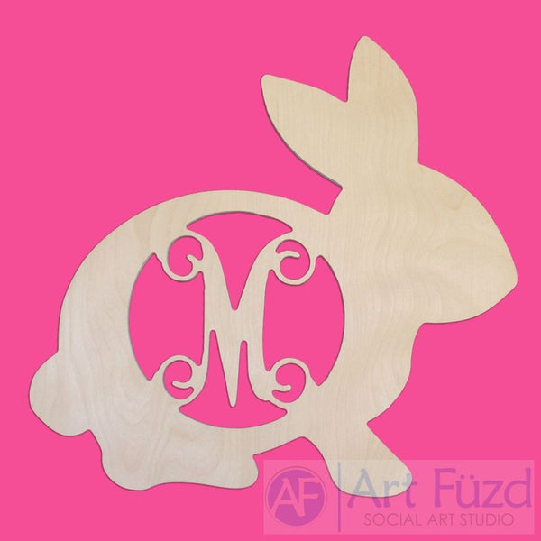 Personalized Bunny Monogram ~ 18.75 x 18