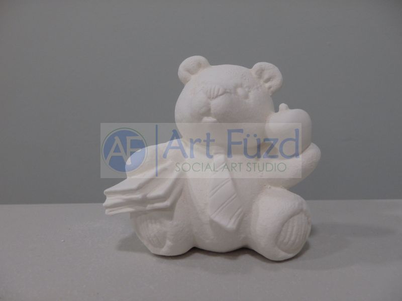 Small Calendar Bear Figurine for month of September ~ 3.25 x 2.25 x 2.75