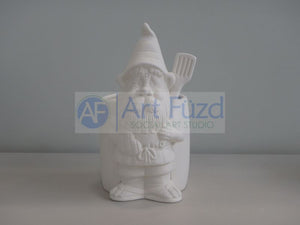 Gnome Cooking Utensil Caddy or Holder ~ 5.5 x 6.5 x 10