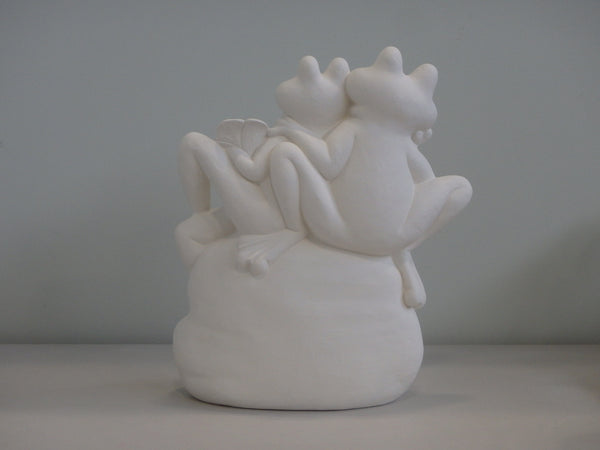 Large Love Frogs Figurine ~ 12.5 x 5.5 x 14.5