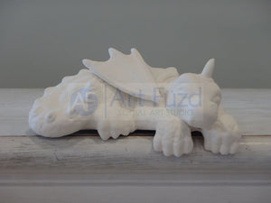 Small Shelf Sleeper Dragon Figurine ~ 5 in. long