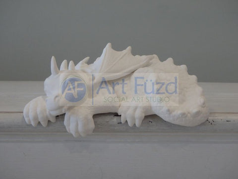 Large Shelf Sleeper Dragon Figurine ~ 7 x 4 x 8