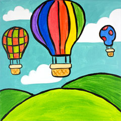 Scenes from a Balloon - 12 x 12